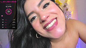 She sucks monster dildo intensely