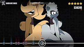 beatbanger surprise guests banging hard in furry anime game