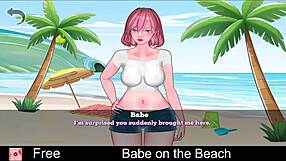 babe on the beach game