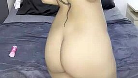Skinny and chubby Latinas in a hot 3some with cumming