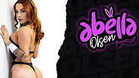 Abella Olsen's steamy 1 on 1 sex with delivery boy