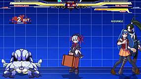 Hey, Kuromaru taking on Arcana Heart in wild action!