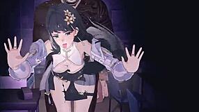 yinlin x baizhi in steamy animated action, curious to see more?