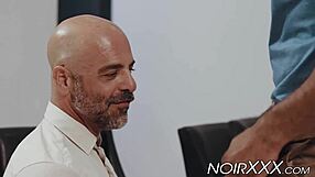 White dude’s hairy ass pounded by huge Ray Diesel cock