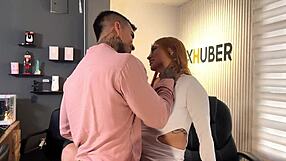 Hot Secretary Andrea Castro Does Whatever For Raise With Christian Chaux!