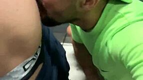 i watch gay guys with big cocks in bathroom, almost caught