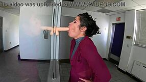 take a number and suck dildo for service