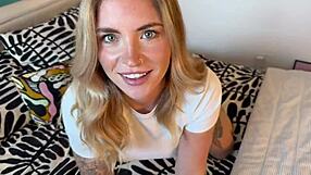 stepsisters blonde big titty bestfriend begs me to fuck her i have i bf im just reallly horny