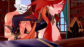 Wow, watch Mavuika sucking and fucking hard in Jean's office trailer!