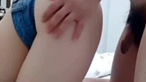 i noticed qingteng sister is rare like this, with doggystyle big ass full of water