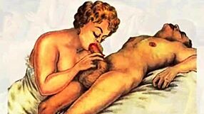 Exploring vintage comic drawings from the past.