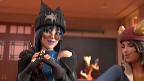 Hope bent over desk in class?