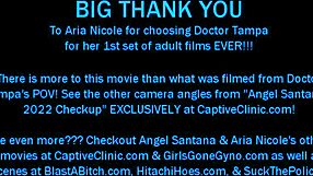 Join Doctor Tampa for Angel Santana's 2022 Gyno Exam with Nurse Aria Nicole in Florida. Experience Every Detail at Doctor-Tampa Com.