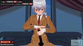 In this uncensored Japanese anime, Tessa performs handjob leading to creampie onasapo.