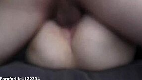 Stepdaddy Stretches Pussy On Mom's Couch