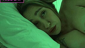 Stepmom gets a rough anal pounding on her bed