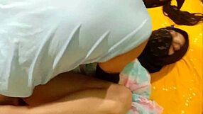 Indian Muslim Wife Sex with Husband in Doggy Anal Assfucking