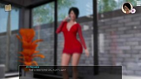 Knockout master 2: brunette rides big cock in doggystyle!