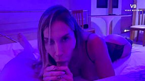 Taking Son's Friend to Hotel for Tit Cumshot