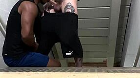 Homemade porn with a taboo attraction in a bathroom set