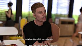 3D animated video of a hot scene with big tits and cumshots