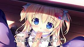 hime to otome no yakimochi love scene with subtitle, so cute! 😍