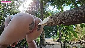 Beautiful Tattooed Asshole Worships Monster Cock in Narrow Fetish.