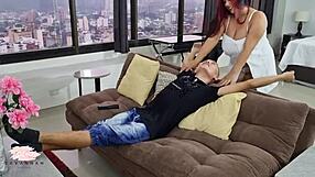 Young Couple Has Sex In Window!