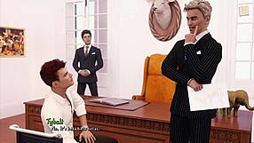 Explore the chick route in Being a DIK with big ass action.