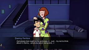 Danny Phantom Amity Park part 24 shows Maddie getting wild in cartoon cowgirl sex