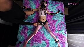 Petite Cutie Bound Tight and Filled with Creampie