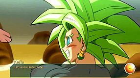 Bulma’s journey in Kame Paradise, a collection of erotic scenes from an anime-based hentai game