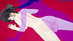 ruan mei and xueyi have intense sex with big tits in honkai star rail hentai cartoon