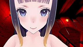 Minato Aqua and Ninomae Inanis in Wild Hololive VTuber POV Hentai Action