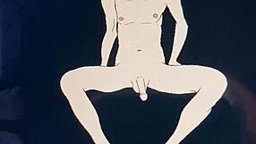 Look at His Huge Penis in Anime!