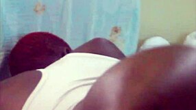 Hot Maid Fucks Oga Without Mercy in Bent Over Doggystyle