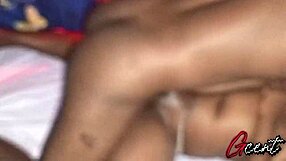 Ebony Couple Have Passionate Sex