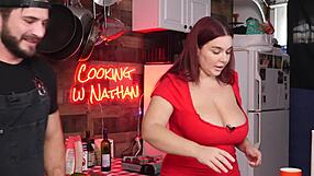 I'm Always Horny In The Kitchen With Big Tits 😏