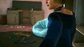 Misty in Laguna Bend scene from Cyberpunk 2077, in-game ultra settings.