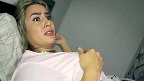 Sharing a bed with my step-mom in the family home