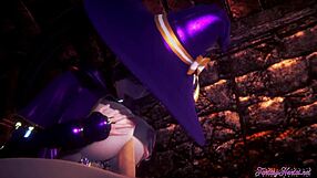 Genshin Impact Hentai 3D - Mona Boobjob And Fucked - Anime Manga Japanese Cartoon Porn Video