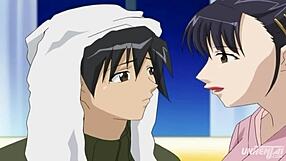 my step mom sneaks into the shower for taboo hentai action with me. uncensored anime reveals every milf detail.