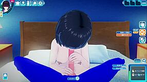 Koikatsu mekakure kyonyuu sex scene