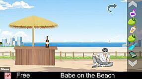 babe on the beach game
