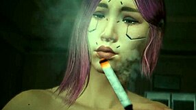 Songbird and Laguna Bend Have Sex in Cyberpunk 2077 Ultra Settings