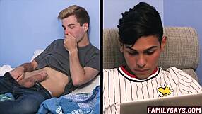 what's up with this gay stepdad and stepson banging the exchange student?