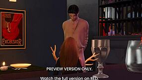 Hentai series starts with a 3D sex scene in a restaurant