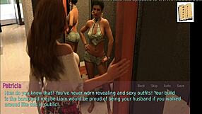 wife and stepmother explore each other with big tits and asses in homemade erotic scene