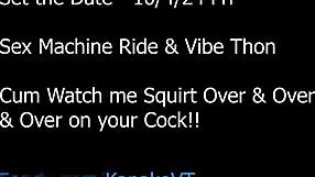 KanakoVT joacă Karryns Prison, pizda ei de catgirl tachinată și futută neîncetat cu gemete puternice.