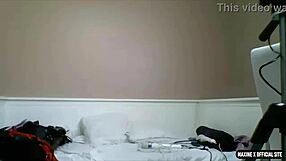 Busty Pornstar Maxine X Intensely Fucks Her Horny Twat With Vibrator And Toys.